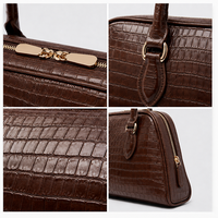 Usine Dames En Cuir Véritable Cuir Sac À Main De Luxe pour Dames Panneau Sculptural Fourre-Tout Casual Marque Privée OEM