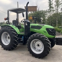 Tracteurs agricoles d'occasion 4x4 diesel abordables, 90 CV, robustes, pour travaux agricoles