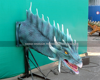 Tête de Dragon astronomique faite à la main, dinosaure personnalisé pour la décoration du parc, g