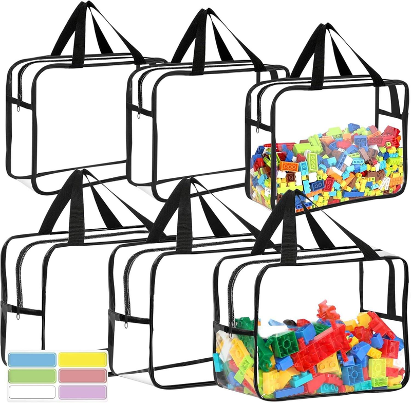 Clear PVC Storage Bags with Zipper