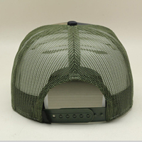 Vente en gros de chapeaux Snapback plats de luxe sans logo Casquette de camionneur personnalisée 7 panneaux Hip Hop noir vierge pour hommes
