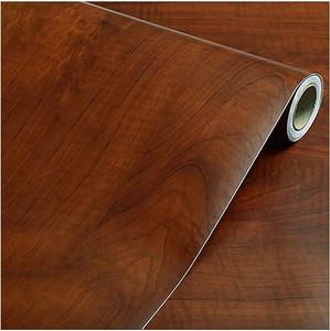 Film de grain de <span class=keywords><strong>bois</strong></span> en pvc film de <span class=keywords><strong>placage</strong></span> de <span class=keywords><strong>bois</strong></span> en pvc papier d'étagère auto-<span class=keywords><strong>adhésif</strong></span> film de contact en vinyle - Product Image 3