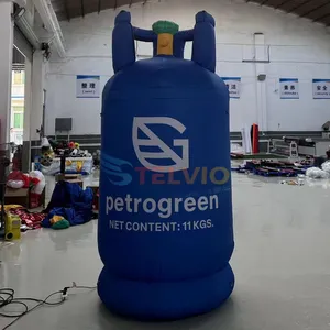 Fabriek Directe Verkoop Reclame Model Type Draagbare Gigantische Opblaasbare LPG Gasfles Tank Model Voor Promotie