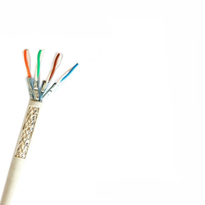 23AWG <span class=keywords><strong>cat6A</strong></span> CAT7 CAT7E cáp Ethernet 650MHz SFTP che chắn LSZH 1000ft 500m CuộN Mạng LAN Cáp Mèo 7 - Product Image 5