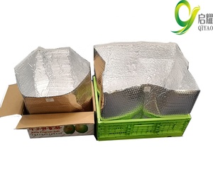 Doublure de caisse isotherme réutilisable en aluminium robuste avec <span class=keywords><strong>isolation</strong></span> à bulles, imperméable, pour caisses en plastique - Product Image 5