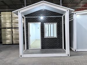 <span class=keywords><strong>Casa</strong></span> Contenedor Plegable de Acero con Paneles Sándwich de Montaje Rápido, <span class=keywords><strong>Casa</strong></span> Móvil Mini de Dos Pisos Prefabricada y Empacada Plana - Product Image 5