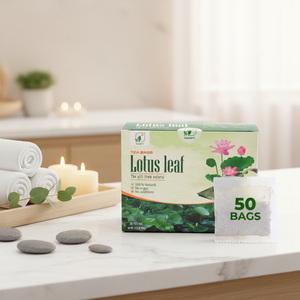 ชาสมุนไพรใบบัวออร์แกนิคบริสุทธิ์ สำหรับควบคุมน้ำหนักและดูแลสุขภาพ ยี่ห้อ NMPT - Product Image 1