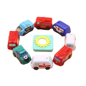 Hot Sale Nontoxic Stamp Toy Vehicle Rolling Stamp For Kids