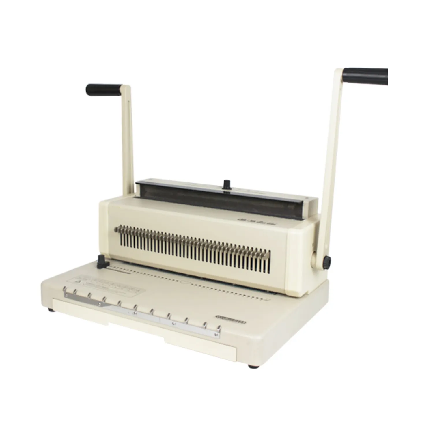 Double loop W25A wire binding machine for office use A4 Calendar Hole Punch & Wire Binding Machine