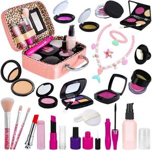 Juegos de <span class=keywords><strong>Maquillaje</strong></span> de Juguete para <span class=keywords><strong>Niñas</strong></span>, Bolsos de Princesa con Cosméticos, Kits de <span class=keywords><strong>Maquillaje</strong></span> con Bolsa de Cosméticos, Juguetes de Cosméticos para <span class=keywords><strong>Niñas</strong></span> Pequeñas - Product Image 2