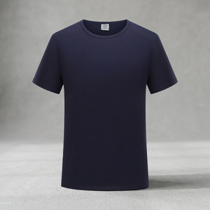 T-shirt pour homme en coton 100% à manches courtes, col rond, doux, respirant, décontracté, imprimé en sérigraphie, brodé, design personnalisé - Product Image 4
