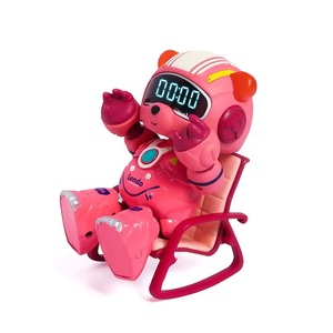 Phong Cách Mới Thông Minh Robot Đồ Chơi Đa Chức Năng Máy Tính Để Bàn Đồng Hồ Trẻ Em Đồng Hồ Báo Thức Dễ Thương Mèo Gấu Hình Dạng Thông Minh Robot Với Ghế - Product Image 2