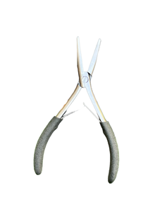 Pince à extensions capillaires adhésives avec logo personnalisé, en acier inoxydable de qualité chirurgicale, étanche, sans latex, fixation extrême, micro - Product Image 1