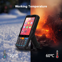 Android 2D Qr Code Reader Terminal de mano Pda Android Barcode Scanner Pdas con Nfc Rfid Reader Device C50 Plus