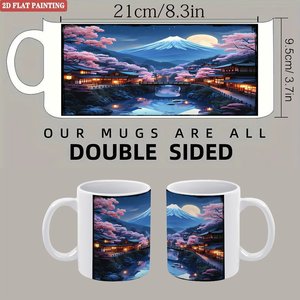 Tazza da Caffè Classica da 11oz con Manico Ergonomico e Citazione Motivazionale Personalizzata per Aziende - Product Image 4