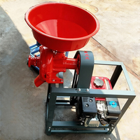 Machine à moudre et à broyer les grains électriques à double usage (humide et sec) pour la production de farine de blé et de maïs, moulin automatique