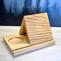 Heißer Verkauf Holz kleines Bücherregal Multi Angle Tablet Stand Triangle Buchhalter