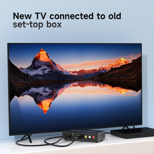 Convertisseur AV+S-Video vers <span class=keywords><strong>HDMI</strong></span> - Qualité industrielle - CVBS vers <span class=keywords><strong>HDMI</strong></span> HD 720P/1080P - Convertit les anciennes consoles de jeux en téléviseurs haute définition - Product Image 3