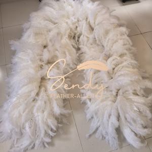 En gros 3.5M Énorme Grand Fluffy Fil D'autruche Plume Boa pour Burlesque Talk <span class=keywords><strong>Show</strong></span> Scène Performance Décorations De Fête - Product Image 3