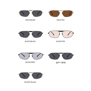 Lunettes de soleil ovales Kedun à monture unique pour femme, nouveau style européen et américain 2025, mode rétro, protection UV400 - Product Image 4