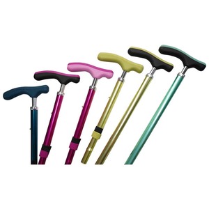 2025 mới nhất có thể điều chỉnh mía chống trượt t-xử lý mía đi bộ nhẹ cho người cao niên màu sắc khác nhau có thể được tùy chỉnh - Product Image 3