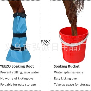 Hiroha Horse <b>Leg</b> Therapeutic Boot Fabric Hind <b>Leg</b> Protector For Horse Care - Product Image 3