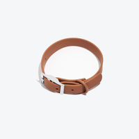Harnais et laisse pour chien OEM Sport, ensemble de 4 pièces avec collier, distributeur de sacs à excréments, réglable, lavable, écologique, en caoutchouc et nylon, multicolores