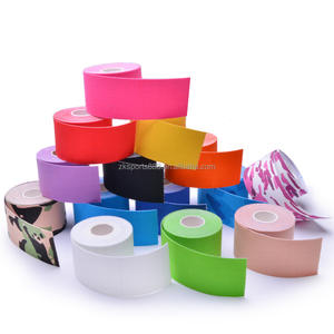 2,5 cm * 5 M OEM <span class=keywords><strong>Kt</strong></span> impermeable Kinesiologytape deportes atléticos soporte muscular <span class=keywords><strong>Kinesiotape</strong></span> cinta de kinesiología - Product Image 1