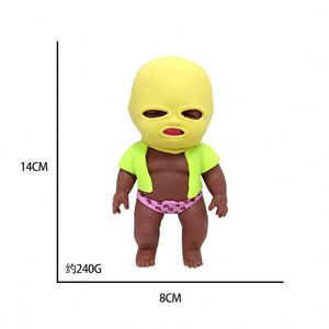 Jouet anti-stress TPR adorable pour enfants, nouvelle conception, mini poupée endormie Sandy, jouet à presser, vente chaude 2024 - Product Image 4