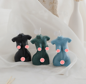 Vela de diseño creativa personalizada para mujer, vela perfumada hecha a mano para baño, Torso desnudo, en forma de cuerpo - Product Image 2