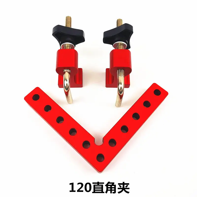 L Type Non Slip Right Angle Clamp Picture Frame Welding Corner Aluminum Alloy Home 90 Degree Positioning Carpenter Tool Squares