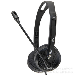 Auriculares Salar V38 Over-Ear con micrófono para uso en computadoras de escritorio y juegos. - Product Image 2