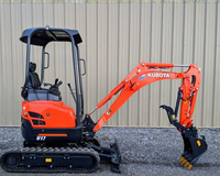 Excavadora de Orugas U17 de 2 Toneladas, Miniexcavadora U17 para Construcción con Buen Precio