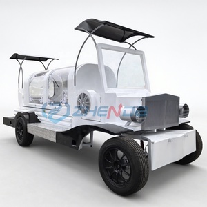 Electric Vintage Hearse 6 Wheels Hearse Cart Electric Classic Hearse Funeral Car - Product Image 2