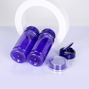 Flacon cylindrique en PET pour médicaments 130ml 150ml 200ml 300ml 8oz Transparent avec bouchon à vis pour l'emballage de pilules, de vitamines et de capsules - Product Image 5