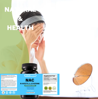 Capsules de NAC (N-acétylcystéine) à marque privée OEM – Compléments alimentaires pour le soutien hépatique chez l'adulte – Ne convient pas aux femmes enceintes