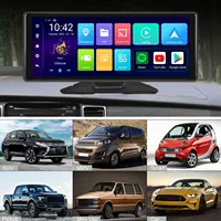 Dapat menginstal aplikasi 4 + 64GB Android Dash Cam Gps Android 4 + 64GB 8 Cores 10.26 "Portable Carplay Radio mobil Stereo