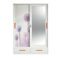 Armoire métallique à deux portes en acier