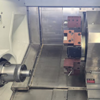 Torno CNC de Cama Inclinada Horizontal Automático FCK50, Máquina de Torneado de Metal de Alta Precisión para el Procesamiento de Piezas de Eje y Disco