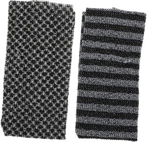 Charcoal Fiber Bath SPA <b>Body</b> Wash Towel Japanese Exfoliating <b>Body</b> Back Scrubber Towel - Product Image 1