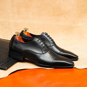 Nouvelle Tendance – Chaussures Homme en Cuir Véritable Brillant, Style Britannique Sportif Décontracté, à Enfiler, Légères, Antidérapantes et Respirantes pour l'Automne – DSYX - Product Image 3