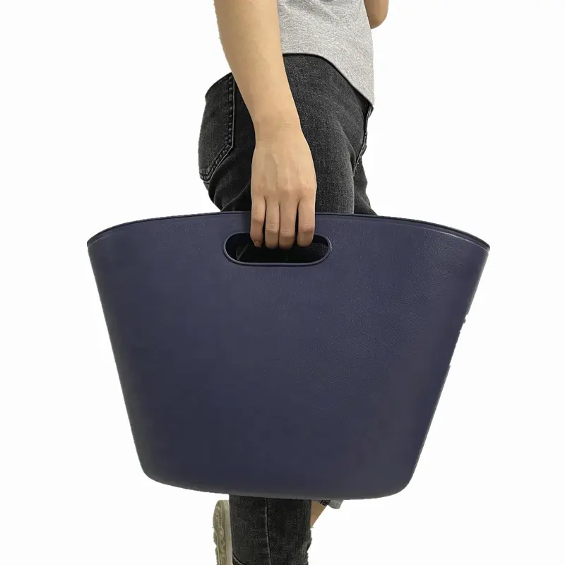 Bolsa de mão feminina em silicone, 2022