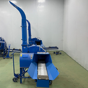Nouvelle petite hacheuse électrique pour ensilage de bétail et de moutons, machine à broyer et à écraser la paille - Product Image 1