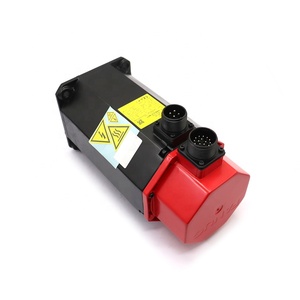 FANUC A06B-0127-B077 ของแท้สำหรับอุปกรณ์ระบบอัตโนมัติเครื่องจักรกลสำหรับเครื่อง CNC เซอร์โวมอเตอร์ ซีรีส์อัลฟ่า มอเตอร์แกน CNC - Product Image 1
