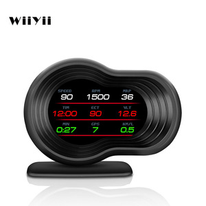 Herramienta de diagnóstico HUD con navegación GPS para coche, F9-BT OBD2 - Product Image 6