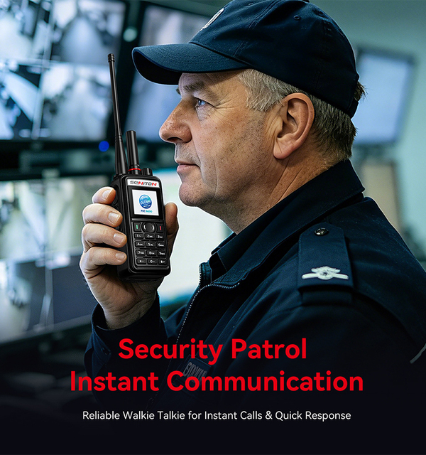 Seniton Dual Module VHF or UHF Analog 4G LTE POC Radio Global Wireless 5000KM Long Range Walkie Talkie IP67 Waterproof Intercom