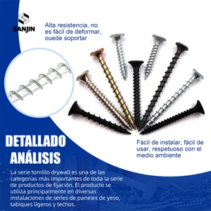 Fabricante de Tornillos que <span class=keywords><strong>Suministra</strong></span> Tornillos para Yeso en Todo el Mundo - Product Image 2