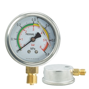 Manômetro De Estrutura Simples De Manômetro De Aço Inoxidável De Alto Desempenho ao Melhor Preço - Product Image 1