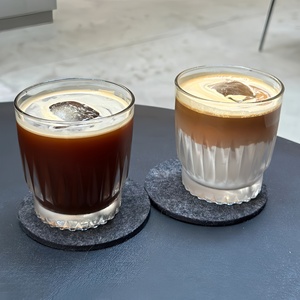 Tazza da Caffè in Stile Nordico Monocolore, Tazza Creativa per Acqua, Tazza <span class=keywords><strong>Vintage</strong></span> per Americano Freddo, Latte, Succo, Flat White, per Uso Domestico e Caffetteria - Product Image 3