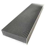 Profil de dissipateur thermique à surface de dissipation maximale de chaleur 80(L)*27(H)*300(P)mm, série 6000, en aluminium extrudé